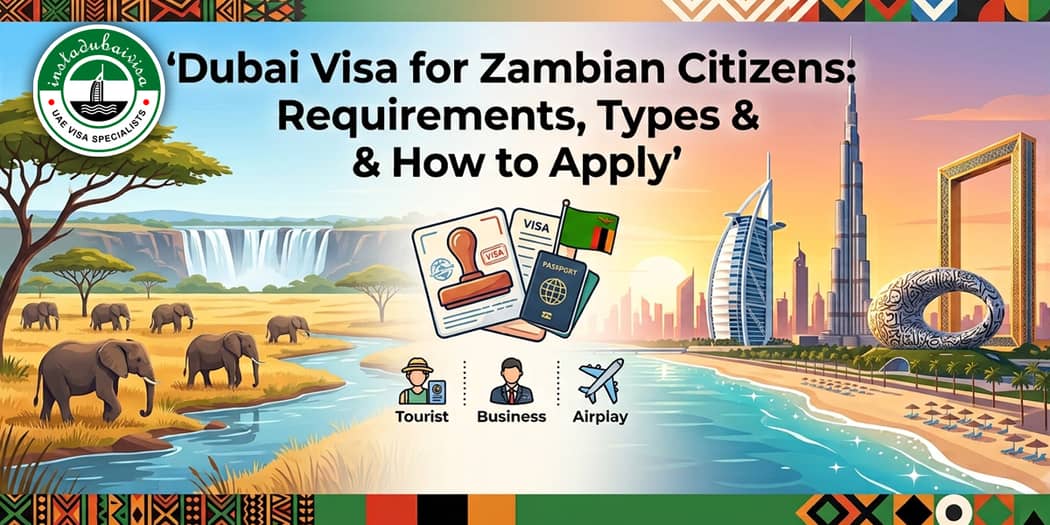 Dubai Visa for Zambian Citizens: Requirements, Types &amp; How to Apply